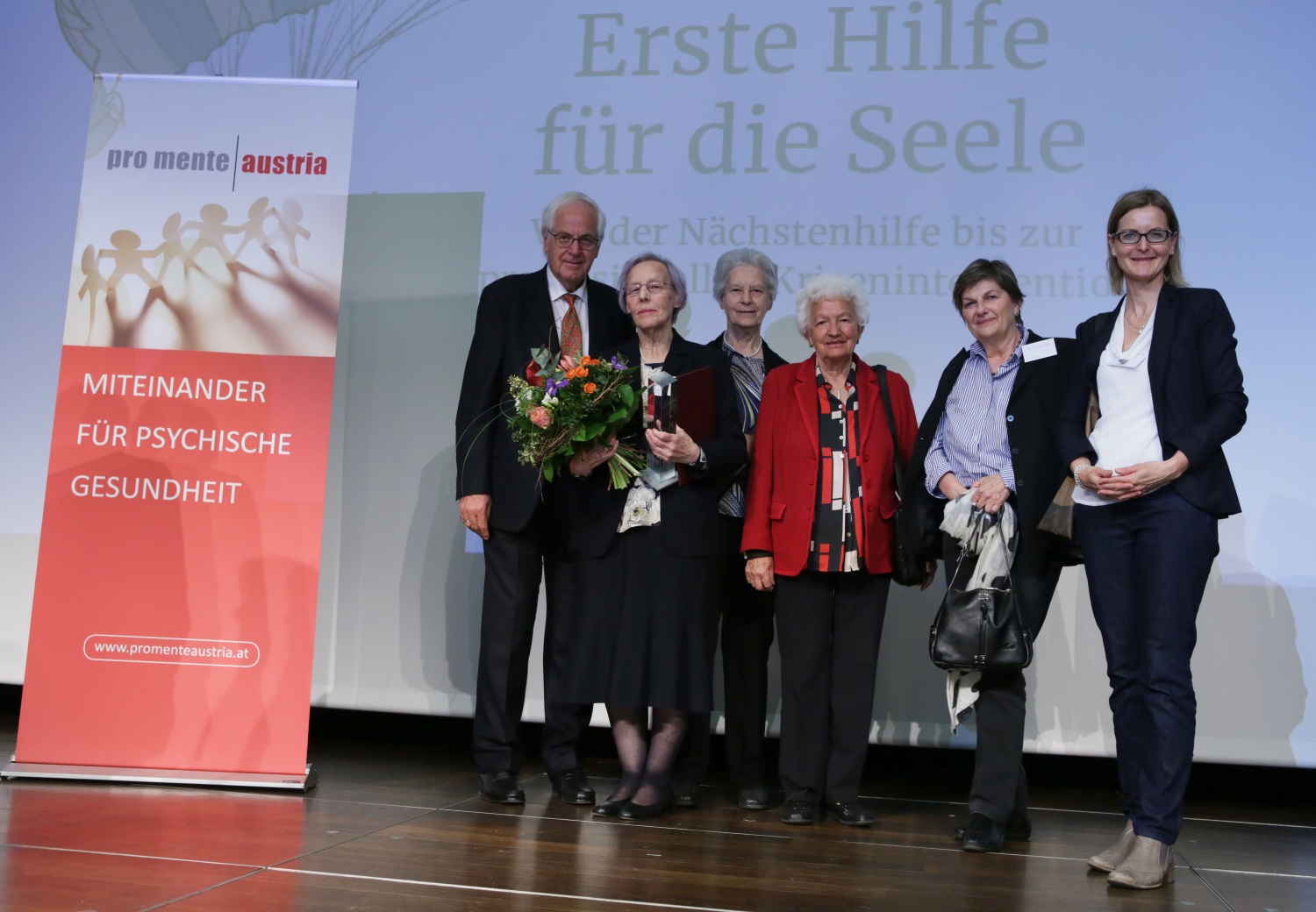 Hans Strotzka Preis für Friederike Hafner am 12.4.2018 Frohbotinnen